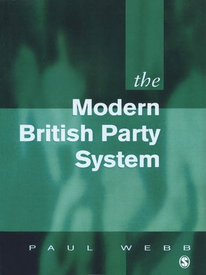 cover image of The Modern British Party System